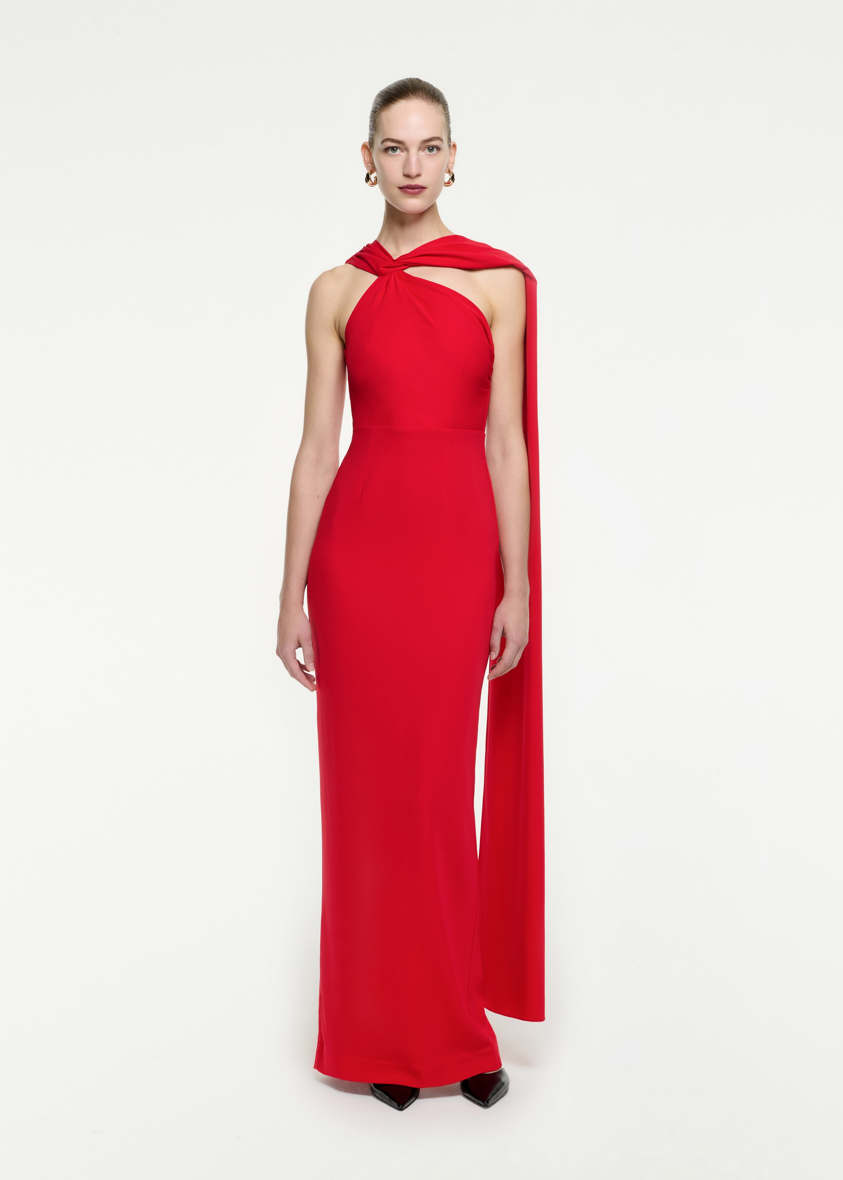 Roland mouret store red dress