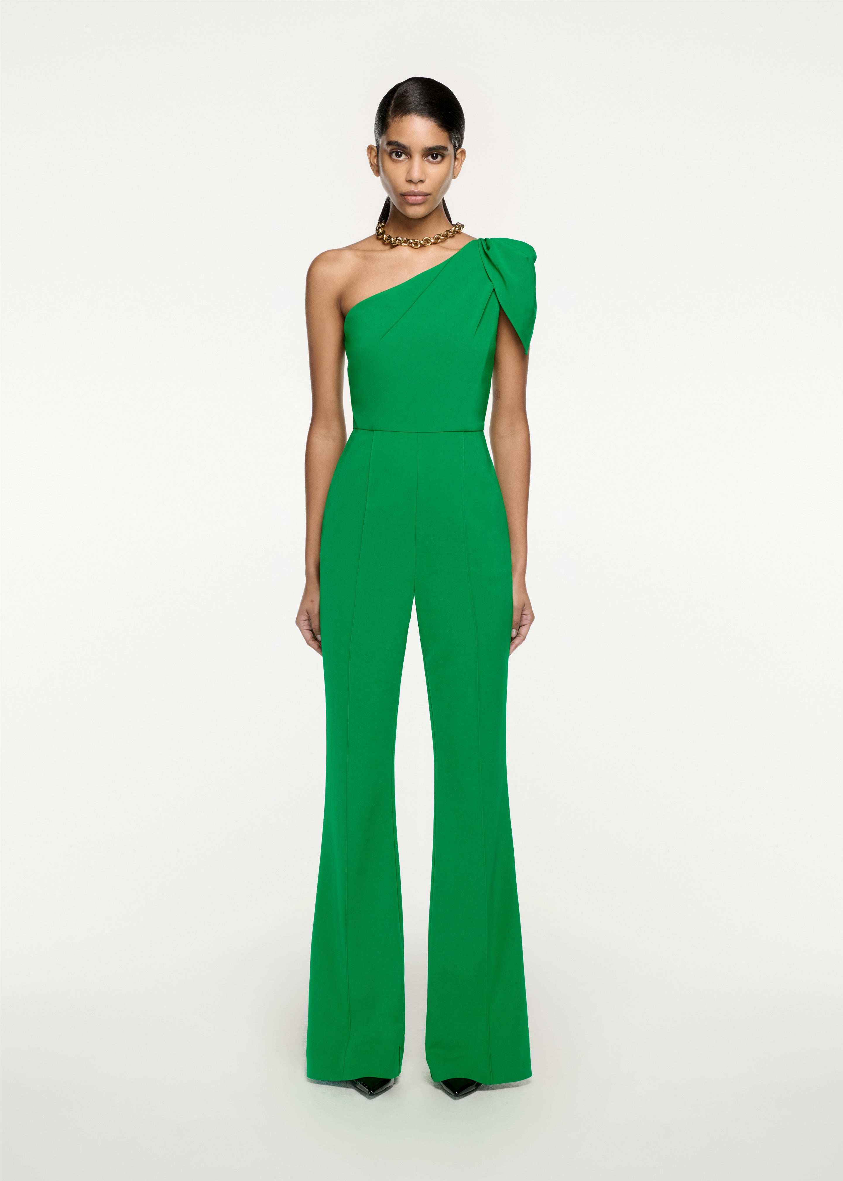 Roland mouret hot sale velvet jumpsuit