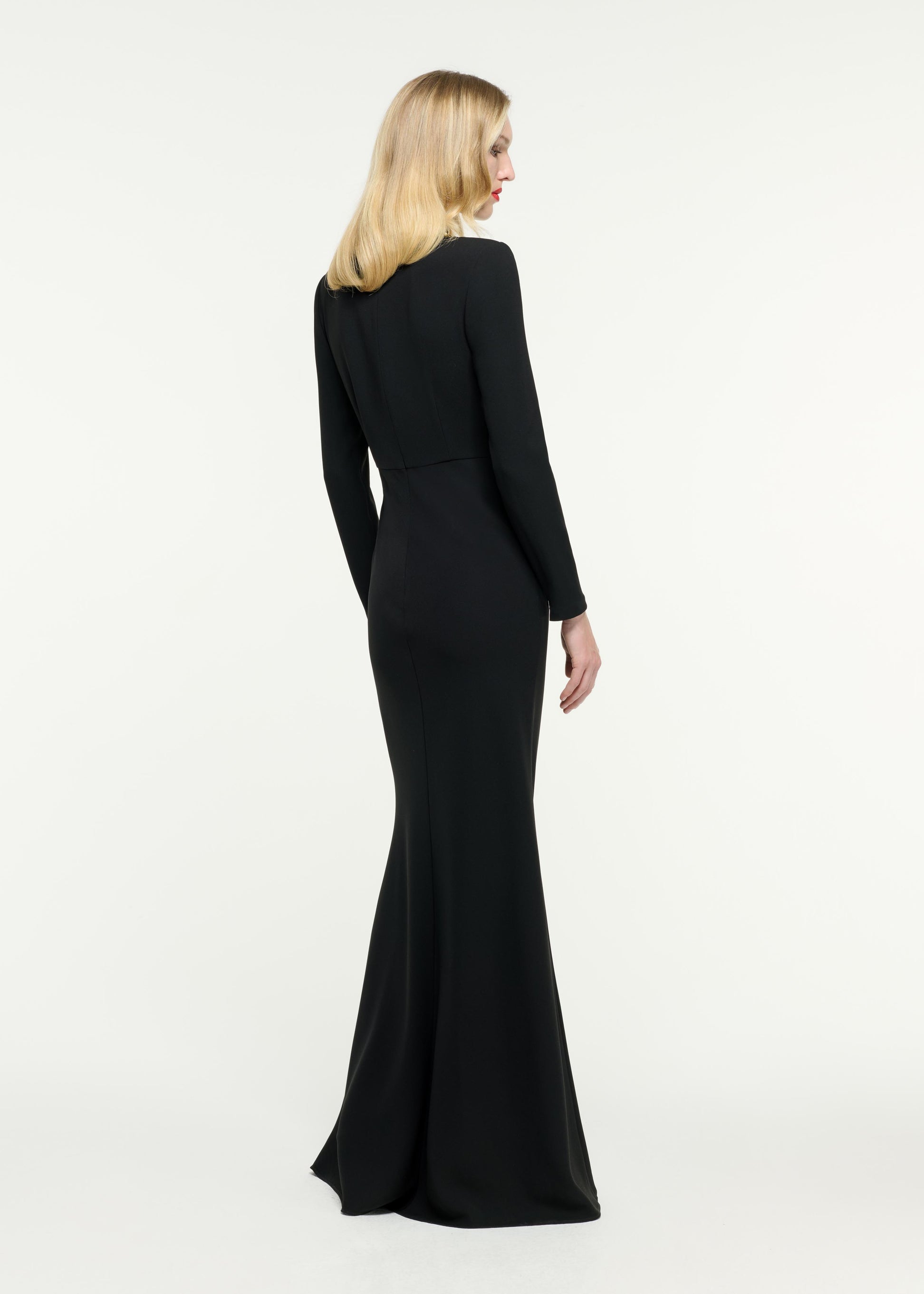 Long Sleeve Light Cady Gown