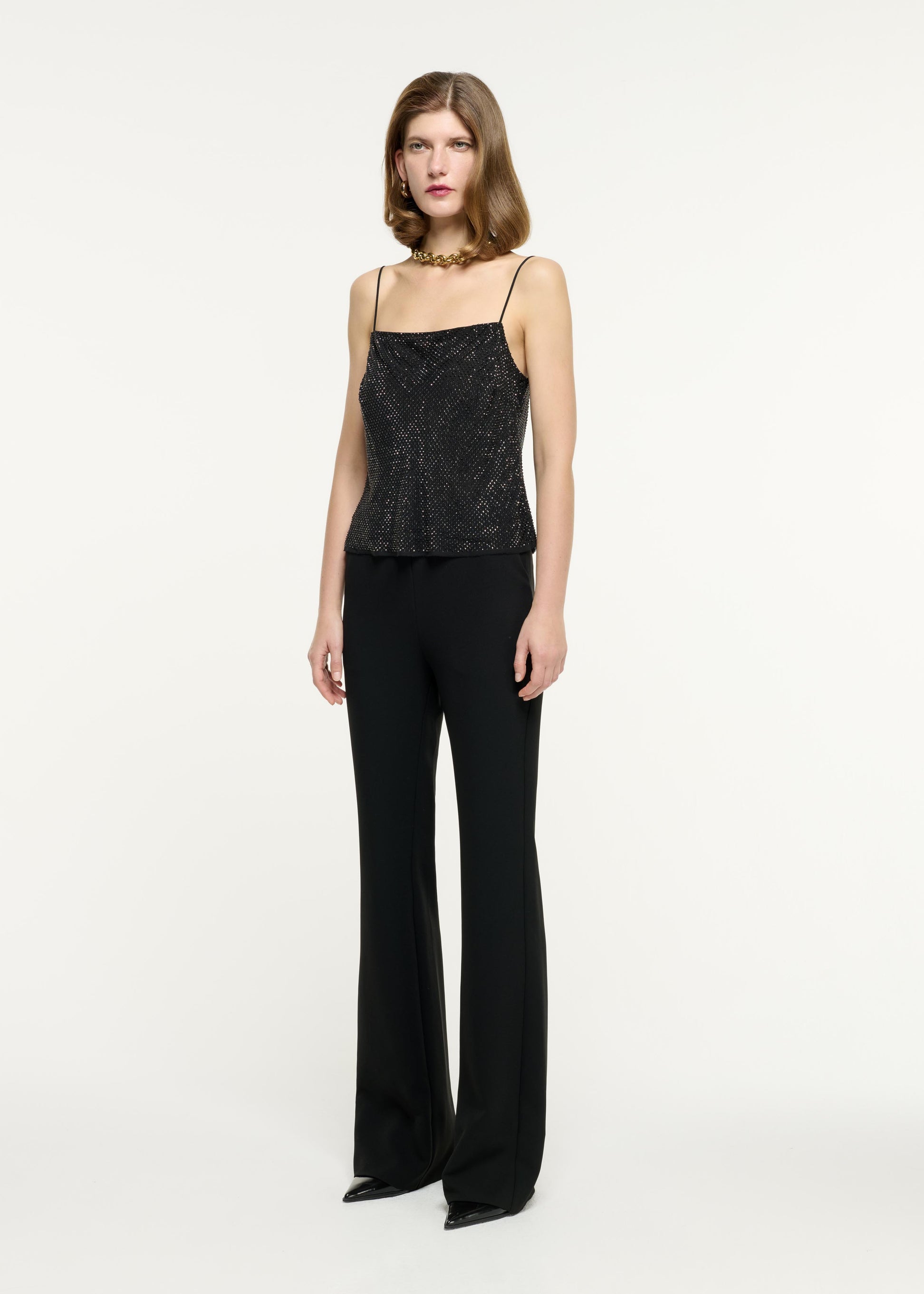 Diamante Chiffon Top