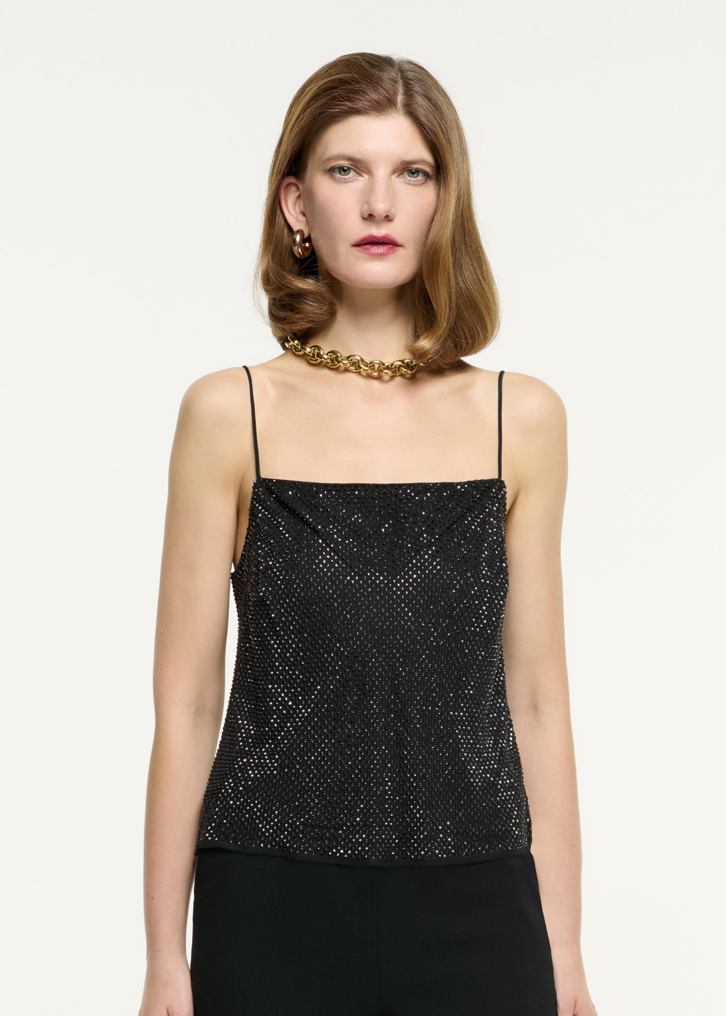 Diamante Chiffon Top